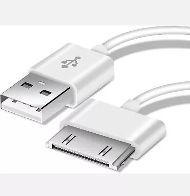 1m Old Type USB Charger Sync Data Cable Lead For IPhone IPad IPod Touch Shuffle • £2.99