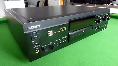 SONY MDS-JA20ES High End Minidisc Recorder With Remote + 10 MD Disc • £375