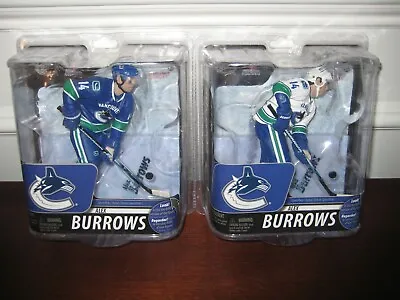 Mcfarlane Nhl 29 Alex Burrows Collector Level Chase #405/1000 Canucks Lot • $69.99