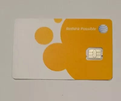 LOT 100 ATT AT&T Nano Sim Wholesale Prepaid Postpaid 4488a • $144