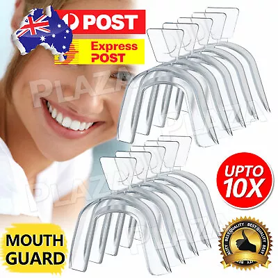 $6.95 • Buy 2X Mouth Guard Night Bruxism Clenching Teeth Grinding Mouthguard Sleeping Dental
