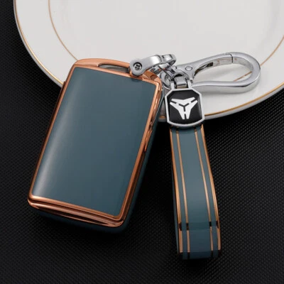 $18.69 • Buy TPU Car Remote Key Fob Case Cover For Mazda 3 Alexa CX-4 CX-5 CX-8 Blue Gray NEW