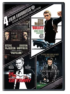 4 Film Favorites Steve McQueen Collection DVD  NEW • $9.99
