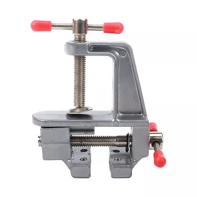 Home Mini Aluminum Miniature Small Jewelers Hobby Clamp On Table Bench Vise Tool • $11.37