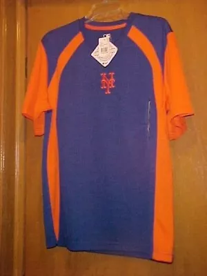 NEW Men's NY New York Mets Batting Practice Warm-up Jersey Majestic Size Medium • $15