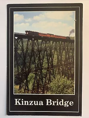 Kinzua Bridge Mckean County Pennsylvania Train Postcard • $3.99