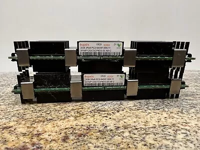 Hynix 4GB Kit 2x2Gb PC-2 6400 DDR2 800Mhz Memory Ram Mac Pro HYMP125A72CP8D3-S5 • $23.99