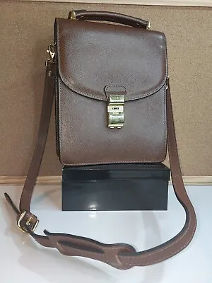Lancel Paris Vintage Brown Cross Body Bag  • £65