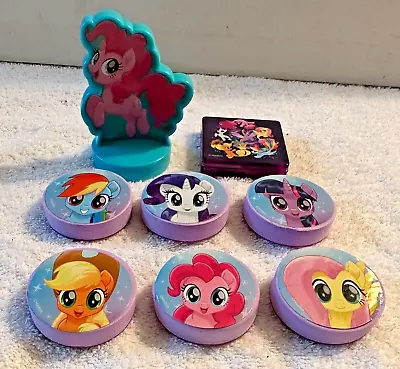 My Little Pony G4 Set Of 6 Art Stamps With Holder & Ink Pad • $13.95