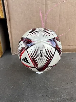 Adidas AL-HILM Mini Soccer Ball Qatar World Cup Metallic Gold HG4778 Size 1 • $18.90