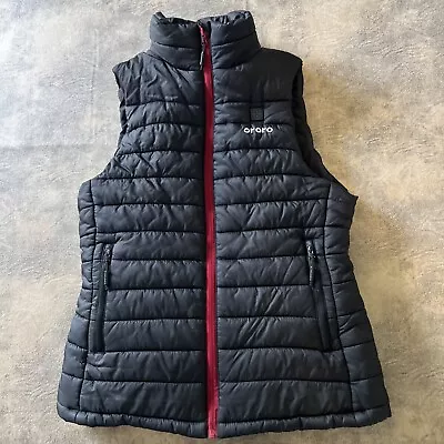 Ororo Heated Puffer Vest Men's Size M Black Full Zip *NO BATTERY* • $29.95
