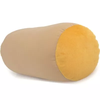 Microbead Cylinder Bolster Neck Roll Pillow Gently On Body Relax Sleep • $23.95