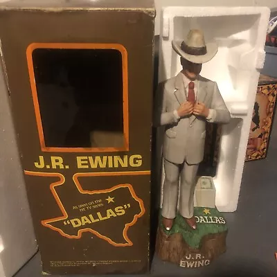 J.r. Ewing Mccormick Dallas Decanter Music Box 1980 With Box Original Vintage • $42.50