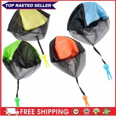 Hand Throwing Kids Mini Play Parachute Toy Man Model Outdoor Sports Toys • $11.65