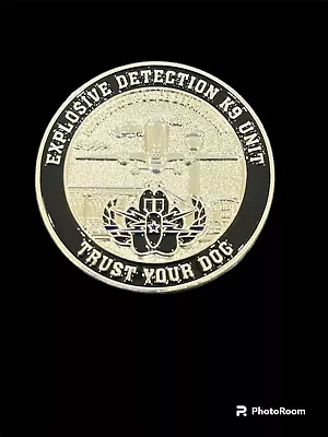 Miami Dade Police K9 Bombs Challenge Coin • $40