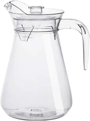 Water Pitcher Water Pitcher Acrylic Jug With Lid Fridge Jug Iced Tea Pitcher Wi • £15.85