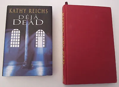 £3.25 • Buy 2 X DEJA DEAD By Kathy Reichs & ROSES ARE RED Alex Cross By James Patterson H/bs