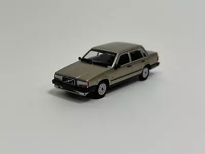 Volvo 740GL 1986 Gold 1:87 Scale Minichamps 870171700 • $36.04