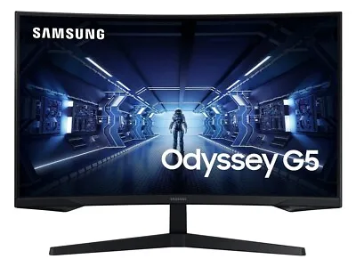$309.51 • Buy Samsung Odyssey C27g55 WQHD 144hz 1ms Response Freesync 1000RCurv Gaming Monitor