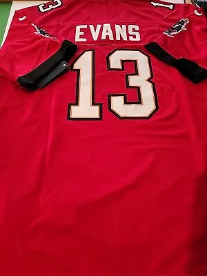 NWT Adult Customized Jersey Buccaneers #13 Mike Evans Size S Color Red *new • $44.99