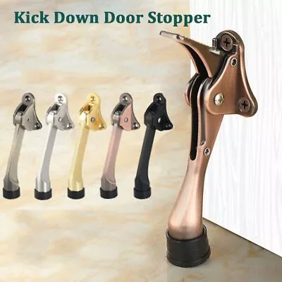 Strong Suction Wall Protectors Kick Down Door Stopper Floor Holder Doorstop • £8.59