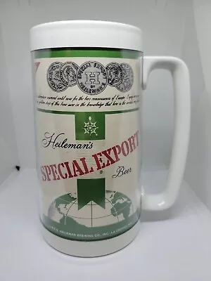 Vintage Thermo-Serv Heileman's Special Export Beer Plastic Mug • $12
