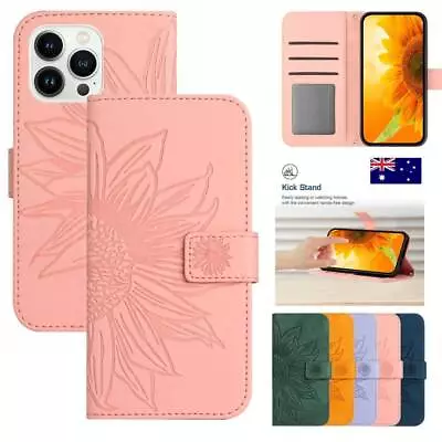 $9.98 • Buy Case Leather Card Holder Flip Cover For IPhone 13 Pro Max 14 Pro 12 11 XS 8 7 6S