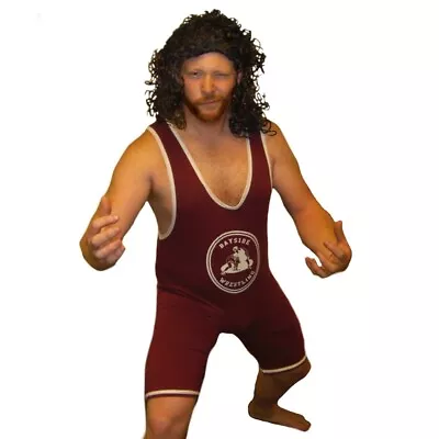 A.C. Slater Bayside Wrestling Singlet Costume Saved By The Bell Wrestler Tigers • $26.83