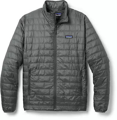 NWT Patagonia Nano Puff Jacket Forge Grey Men's Small Brand New • $139.99