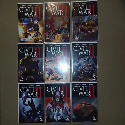 Civil War Ii #0 1-8 + Mini-series +fcbd+secret Wars Full Runs Lot (39)  Nm • $39.99