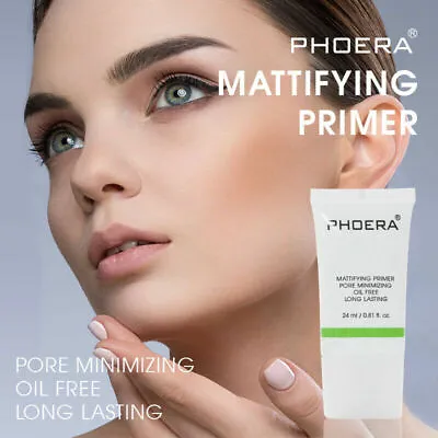£3.50 • Buy Phoera Face Primer Makeup Base Oil Control Moisturise Skin Liquid Foundation UK