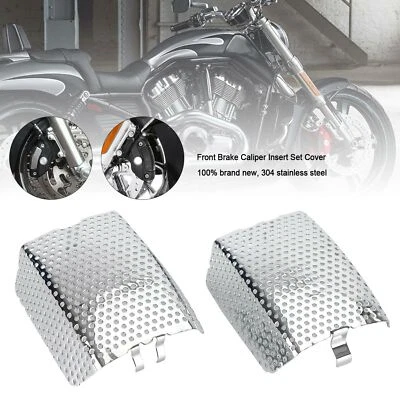 $19.88 • Buy Front Brake Caliper Insert Set Cover For Touring V-Rod Street Glide 42054-05