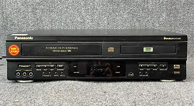 Panasonic DVD/VCR Deck PV-D4732 Dolby Digital 4 Head Hi-Fi Stereo W/O Remote • $50.02