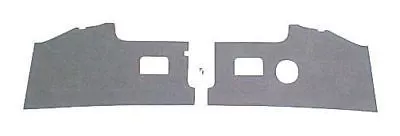 1971 - 1979 VW Bus Front HD .090  ABS KICK PANELS Bay Window Type 2  Westy Black • $65