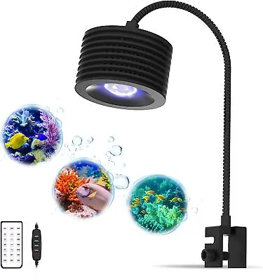 Lominie LED Aquarium Light Full Spectrum Dimmable And Timed 6500K Nano Grow Aq • £60.99