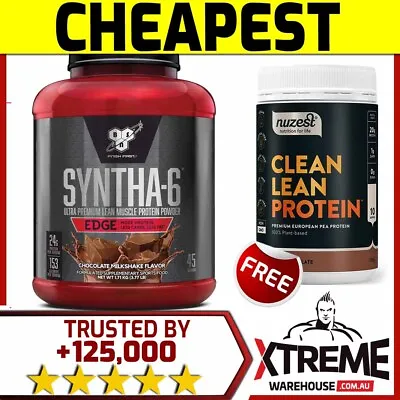 Bsn Syntha 6 Edge 4lb Cooki&crm// Premium Whey Protein Powder Lean Muscle Growth • $99.95