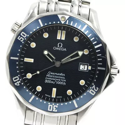 OMEGA Seamaster300 2531.80 Date Navy Dial Automatic Men's Watch_777158 • $3246.49