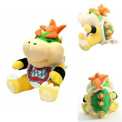 Super Mario Bros Koopa Bowser Jr Plush Doll Gift Soft Stuffed Animal Toy 7  • $24.08