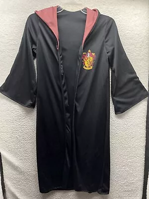 Harry Potter Costume Youth Black Red Gryffindor Robe Rubies Halloween Dress Up • $14.99