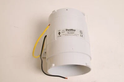 $29.58 • Buy DetMar 4 Inch Bilge Blower Fan In-line 7-5-1 12volt DC 4.5Amp For Boat