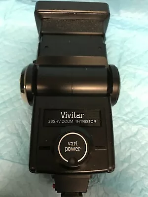 VIVITAR 285HV ZOOM THYRISTOR VARI POWER FLASH------------------------jor • $27