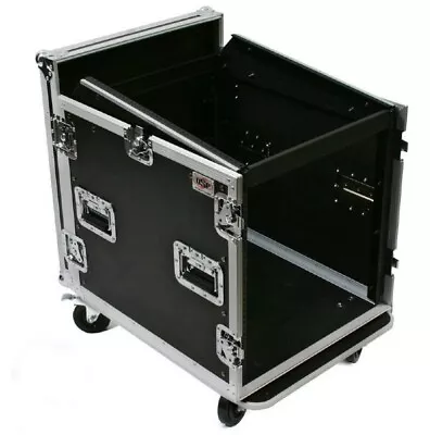£631.67 • Buy OSP 10-Space ATA Mixer Rack Road Tour Flight Case 12-Space Depth - MC12U-10