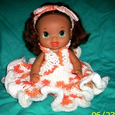 One Of A Kind 2011 Hasbro  Baby Alive  Hand Crochet Hispanic Bed Doll • $25