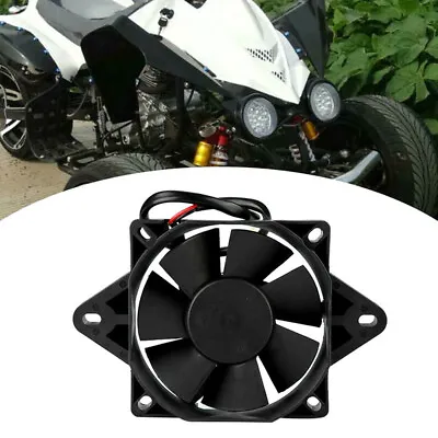 12V Motorcycle ATV Performance Radiator Fan Rotating Blades Scooters Cooler • $24.60