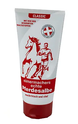 Horse Ointment Bucket Maker 200 Ml Tube - Enzborn With Menthol Camphor Rosemary • £6.81