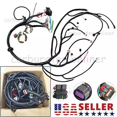 NEW For LS SWAPS DBW 4.8 5.3 6.0 1999-2006 LS1-4L60E Wiring Harness Stand Alone • $94.97