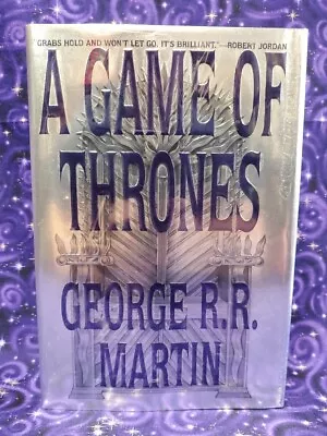 SIGNED NOTE A Game Of Thrones By George R. R. Martin 1st Edition/ 1st Print 1996 • $500