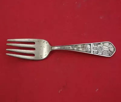 Nursery Rhyme By Various Sterling Silver Baby Fork  Mary Had A Little Lamb  4  • $59