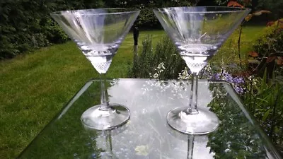 Villeroy & Boch Octavie Martini Cocktail Glasses - A Pair • £70