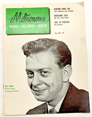 Metronome Magazine 1950 Vol 66 No 5 Mel Torme Kenton • $3.53